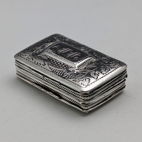 1822 年英國古董純銀油醋汁 Thomas & William Simpson